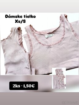 Dámske oblečenie Xs,S všetko do 5€ - 17