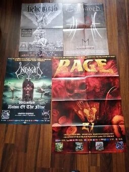Metal,Rock,CD,DVD,EP,násivky,retiazky,odznaky,plagáty,trická - 17