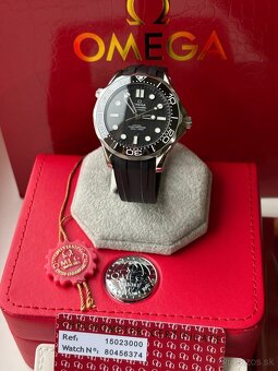 Omega Seamaster 300M, Rubber Strap, 42mm - 17