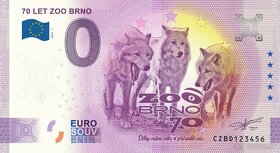 0 euro bankovka / 0 € souvenir - české - 17