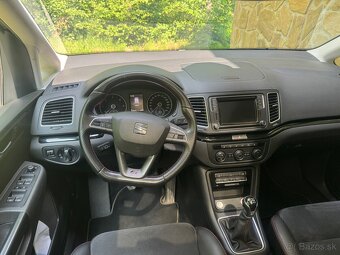 SEAT Alhambra FR 2.0Tdi panoráma 7M. MOŽNÁ VYMENA WEBASTO - 17