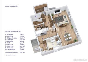 RODINNÝ DOM,ul.LETNÁ,BLÍZKE CENTRUM MESTA,918M2,PREŠOV - 17