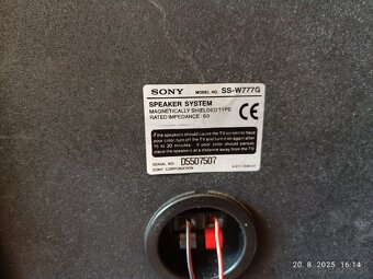 SONY MHC-W777AV... PLNE FUNKČNÁ...cca 30kg - 17