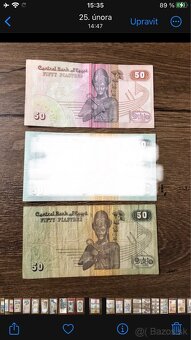 Bankovky RÔZNE (SVET) 1 - 17