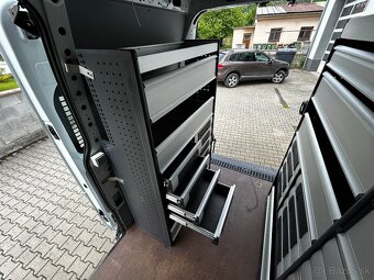 Opel Movano  Automat, L1H2 regálový systém BOTT, DPH - 17