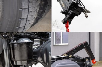 MERCEDES 15T NOVÝ HÁKOVÝ NOSIČ KONTAJNEROV HYDRAULICKÁ RUKA - 17