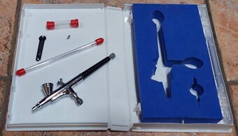 Airbrush kompresor + pištoľ + hadička - 17