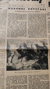 Noviny Čechoslovák a Svornost 1944 - 17