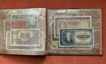 Album starých bankoviek Československa od roku 1919 – 1961 - 17