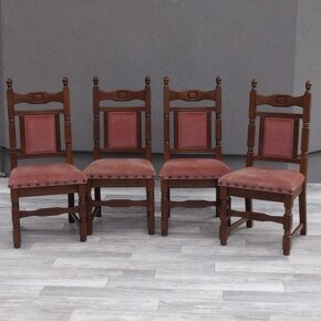 Set starožitných stoličiek – ( 4 KS ). - 17
