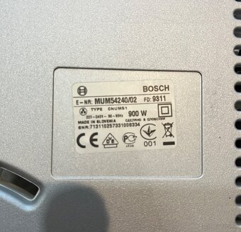 Bosch MUM 54240 900W kuchynský robot - 17