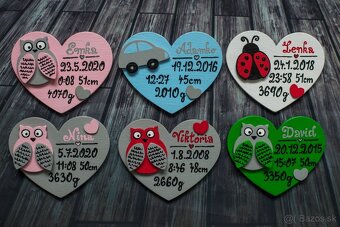 Ručne maľované magnetky - 17