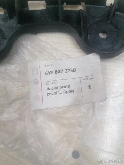 Lišta, Držiaky, zaslepka Naraznika Fabia1, L. - 17