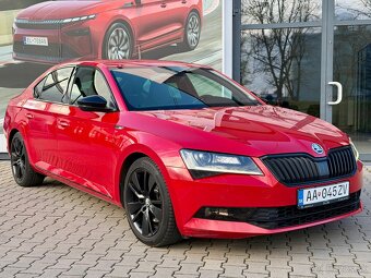 Škoda Superb Sportline 2.0TDI DSG 190ps 1.majiteľ 2019 TOP - 17