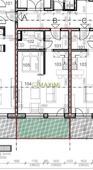 Na prenájom 1,5 izbový byt so záhradkou a parkovaním, Poduna - 17