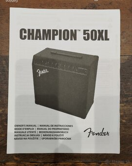 FENDER CHAMPION 50XL COMBO-Celestion G12-50w - 17