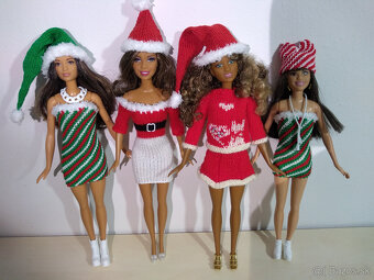 katáby šaty klobúky čiapky pre bábiky barbie ken stacie skip - 17