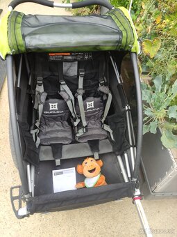 Predám detský zelený cyklovozík BURLEY D'LITE - 17