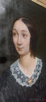 PORTRÉT DÁMY 1846 - 17