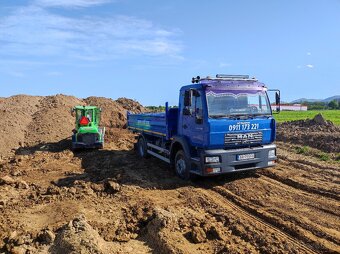 Preprava sypkých materiálov - NOSNOSŤ 8T - 17