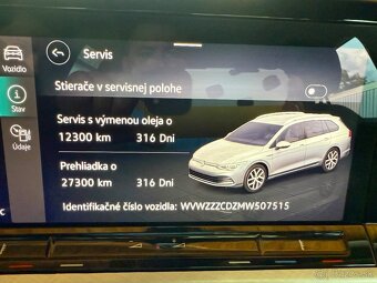 VW Golf 8 Variant 2.0 TDI 85 kW Life DSG 7/2021, 123 875km - 17