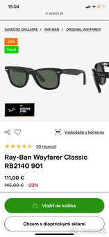 Ray-Ban Wayfarer Classic RB2140 901 - 17