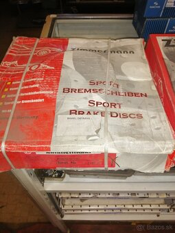 Prodám nové přední, zadní brzdové kotouče Zimmrmann Ferodo - 17