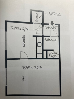 Prenájom 1-izbový byt - Prachatická, Zlatý Potok - 17