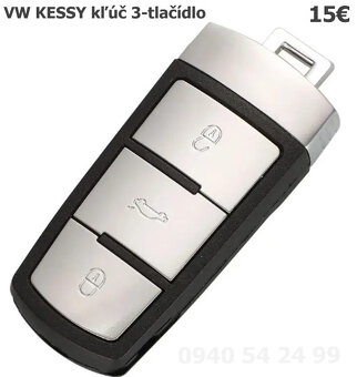 Obal autokľúča VW SEAT ŠKODA - 17
