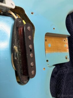 Fender Mustang Daphne Blue 1966 100% original - 17
