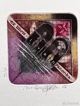 Marian Komáček - kolekcia exlbirisov - 17