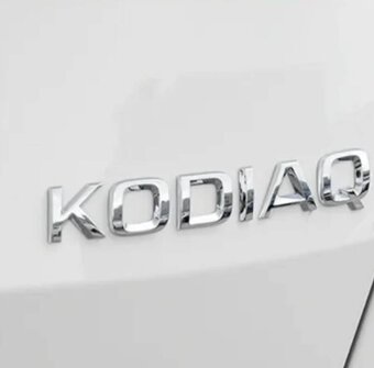ŠKODA nápisy ČIERNE / CHROMOVE - 17