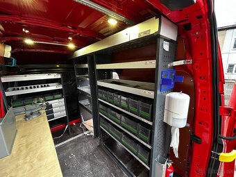 Ford Transit Custom L1H2, regálový systém BOTT, DPH  - 17