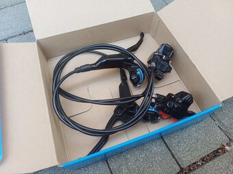 Hydraulicke brzdy Shimano & Mechanicka brzda J.A.K - 17