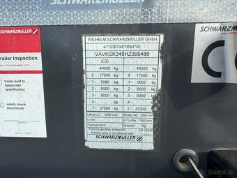 Schwarzmuller KIS -3/E ,ČR 2017/9486/ - 17