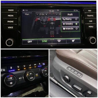 ŠKODA SUPERB 2.0TDi CR Laurin&KLEMENT CANTON LED ŤAŽNÉ 190PS - 17
