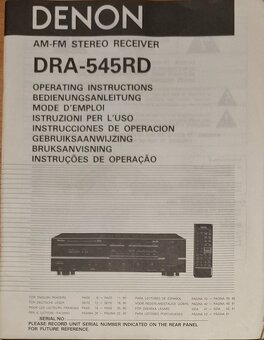 Predám receivery Denon - 17