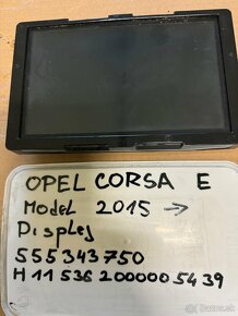 Opel Corsa D 2006-2011Corsa C 2000-2005 Corsa E 2015 - 17