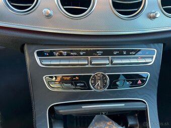 Mercedes-Benz E400d T 4matic AMG 11/2018 Webasto TOP Stav - 17