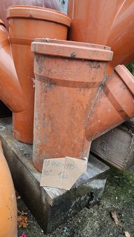 Kanalizacne rury, šachta, kolená, redukcie, odbočky, zatky - 17