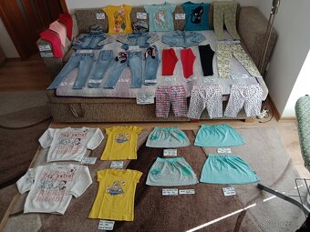 Oblec.jar,leto-dievcata dvojičky/jed.(vel.110,116,116-122) - 17