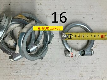 Spony a svorky na výfuk - 17