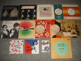 Predam zbierka MC LP EP CD - kazety platne single SK CZ - 17