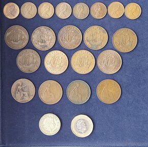 Zbierka mincí - Anglicko,Spojené Kráľovstvo, Rusko, Ruble - 17