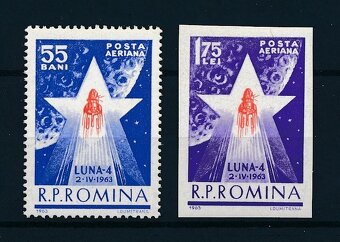 Poštové známky Rumunsko - Kozmos - 17
