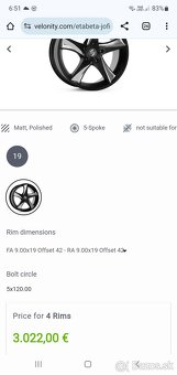 eta beta jofiel x black 5x114,3 r19 tuningove disky - 17