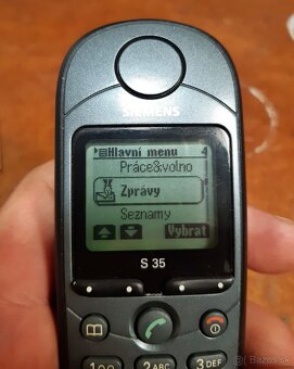 Siemens S35 z roku 2000, TOP stav, kompletní balení - 17