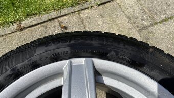 Predám 16” hliníkové disky s obutými zimnými pneumatikami - 17