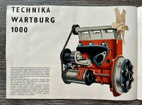 Dobový prospekt Wartburg 1000 ( 1963 ) česky - 17