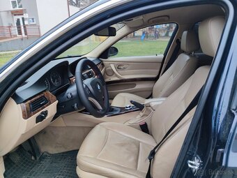 BMW 330D E90 - Monaco Blue, Navi Pro, Manual 6st Bezova koza - 17